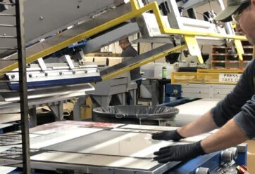 resist ink application